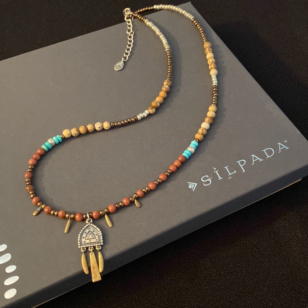 Warm Hues Necklace N3441. NIB